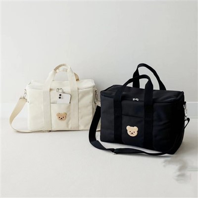 Tuval bebek bezi çantası